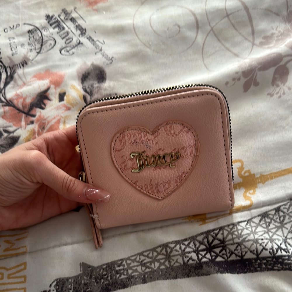 Juicy Couture Pink Heart Wallet